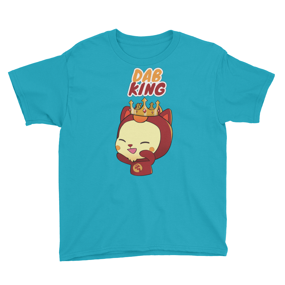 Nefasto "Dab King" Kawaii Cute Cool Pastel Color Youth T-Shirt