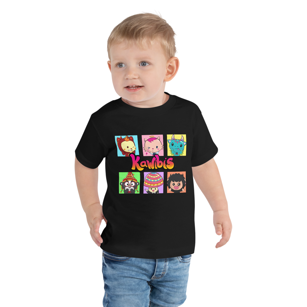 Kawibis "Series" Kawaii Cute Cool Toddler T-Shirt