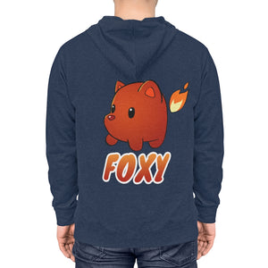 Chizorro Fox "Foxy" Kawaii Cute Cool Unisex Adult Lightweight Hoodie