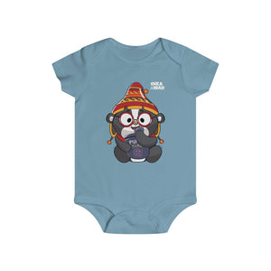 Mashi "Please Feed me" Infant Short Sleeve One Piece