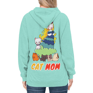 Chaska "Cat Mom" Kawaii Cute Unisex Adult Lightweight Hoodie