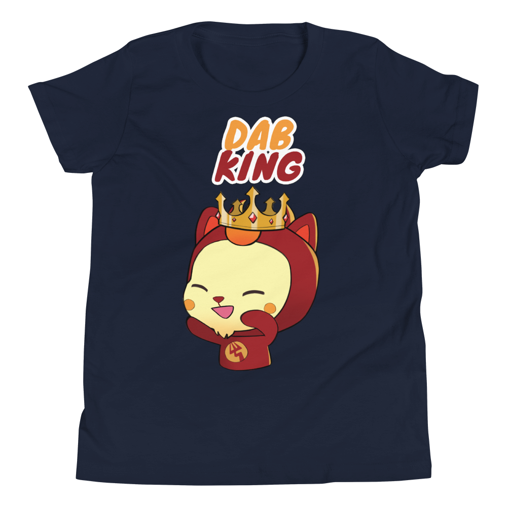 Nefasto Dog "Dab King" Kawaii Cute Cool Youth T-Shirt