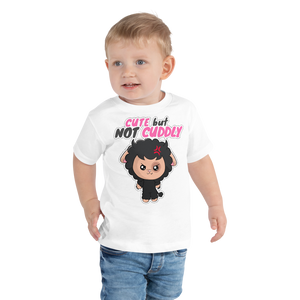 Pawi "Cute, not Cuddy" Kawaii Cool Exclusive Toddler T-Shirt