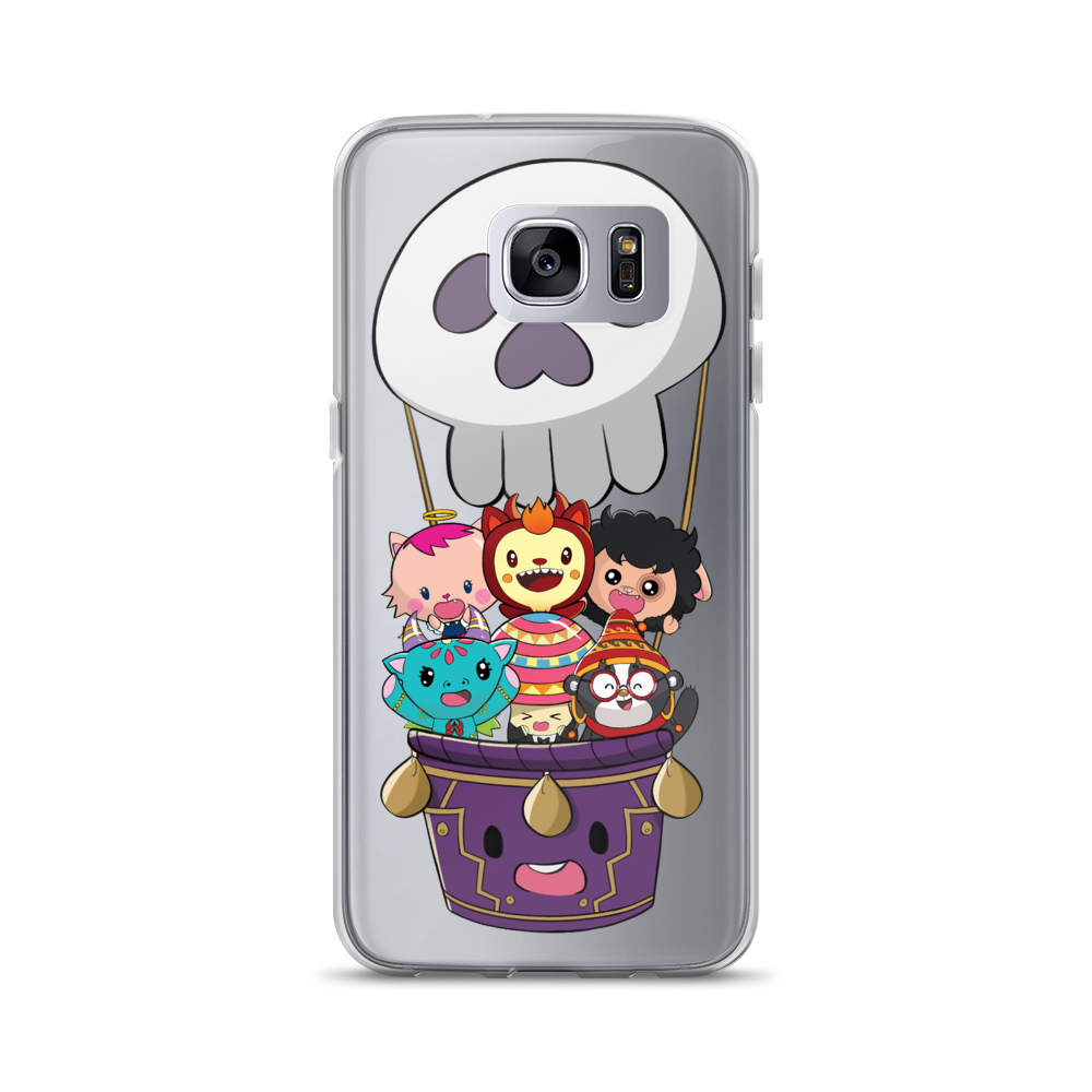 Kawibis "Riding Skulloon" Kawaii Cute Cool Samsung Galaxy Phone Case