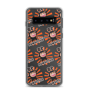 Pawi "Be Pawsitive" Kawaii Cute Cool Samsung Galaxy Phone Case