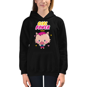 Lubella Cat Princess "Girl Pawer" Kawaii Cute Kids Hoodie