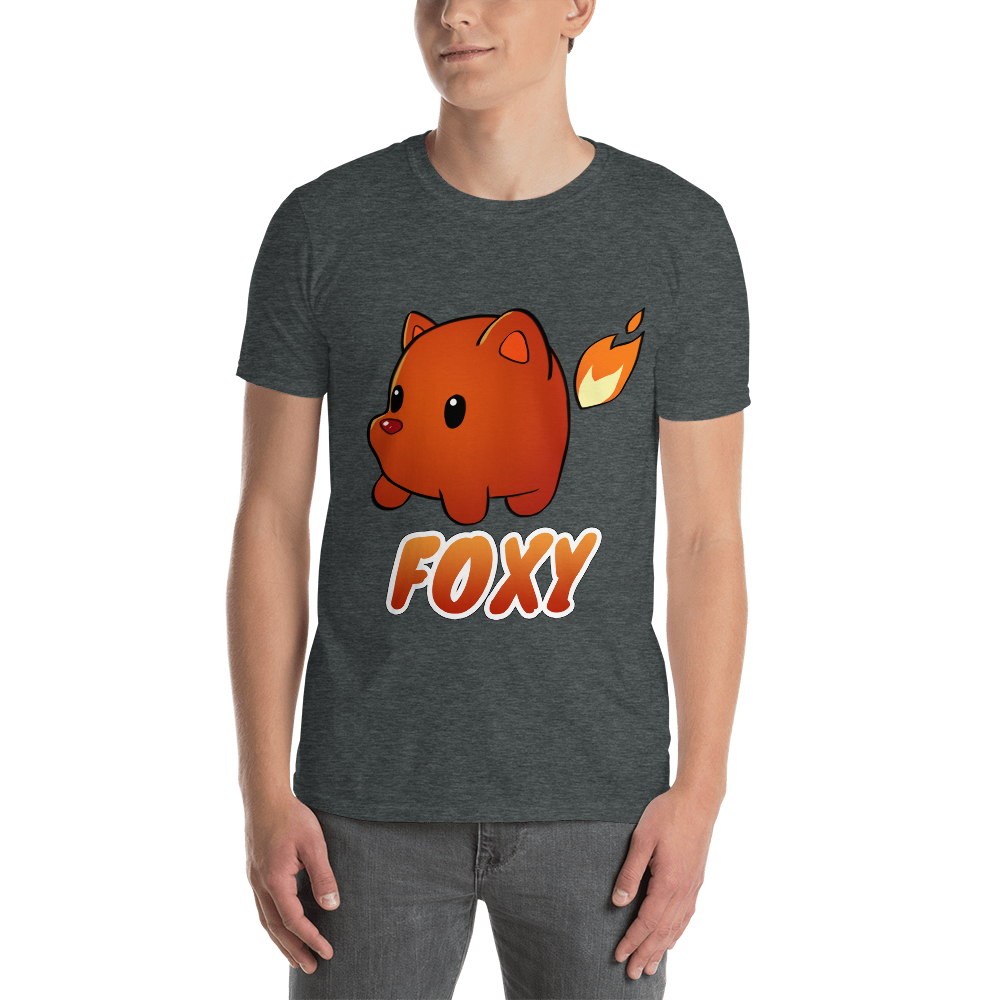 Chizorro Fox "Foxy" Kawaii Cute Cool Short-Sleeve Unisex Adult T-Shirt