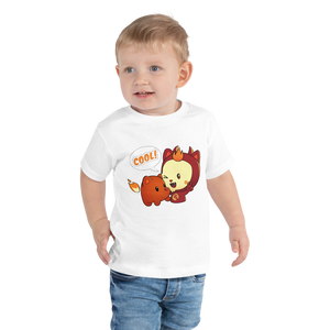 Nefasto With Pet Fox Chizorro "Cool" Kawaii Exclusive Toddler T-Shirt