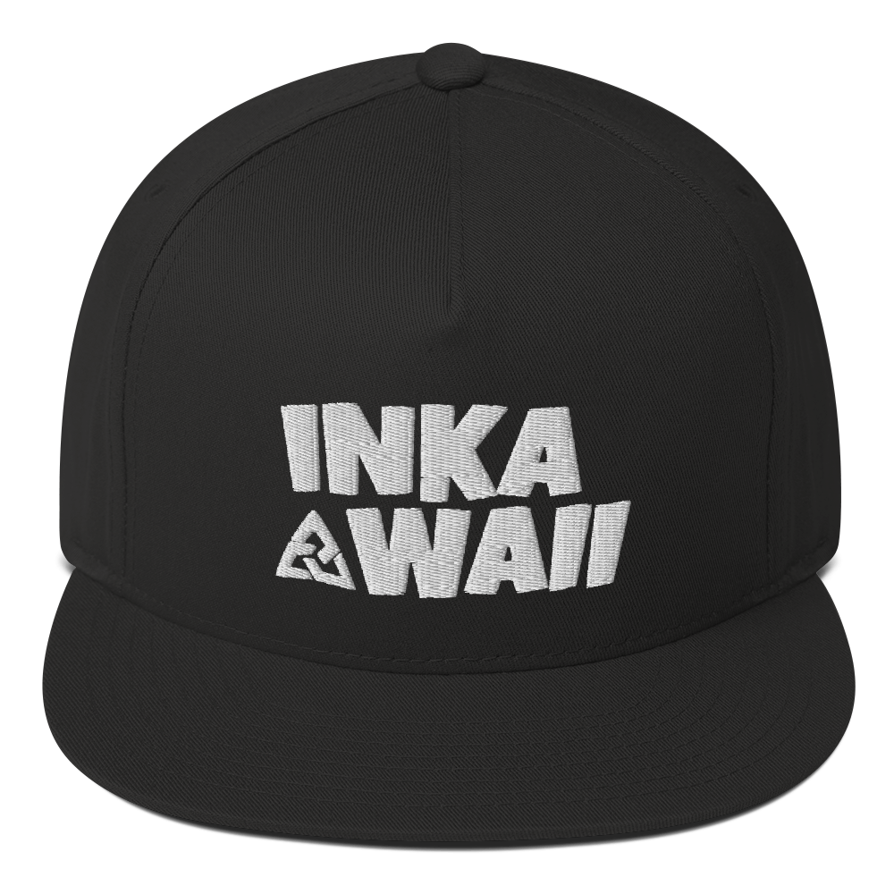 Inkawaii Exclusive Cool Logo Flat Bill Cap