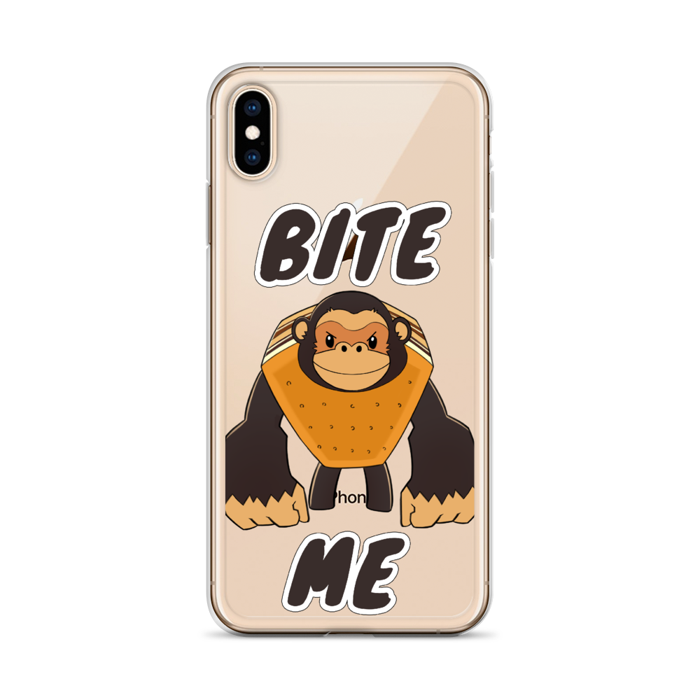 Kon Monkey God "Bite Me" Kawaii Cool iPhone Case For All Models