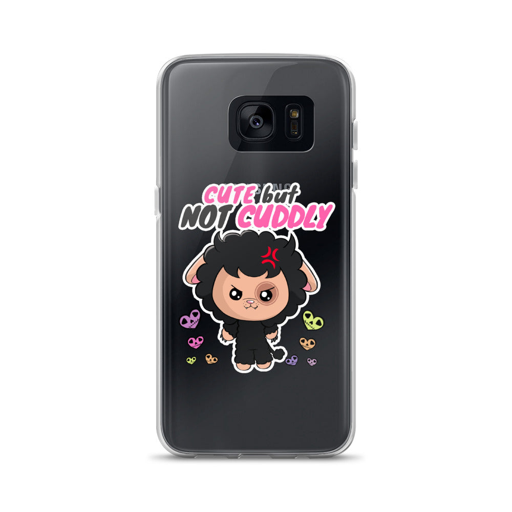 Pawi "Cute, Not Cuddly" Kawaii Cute Cool Samsung Galaxy Phone Case