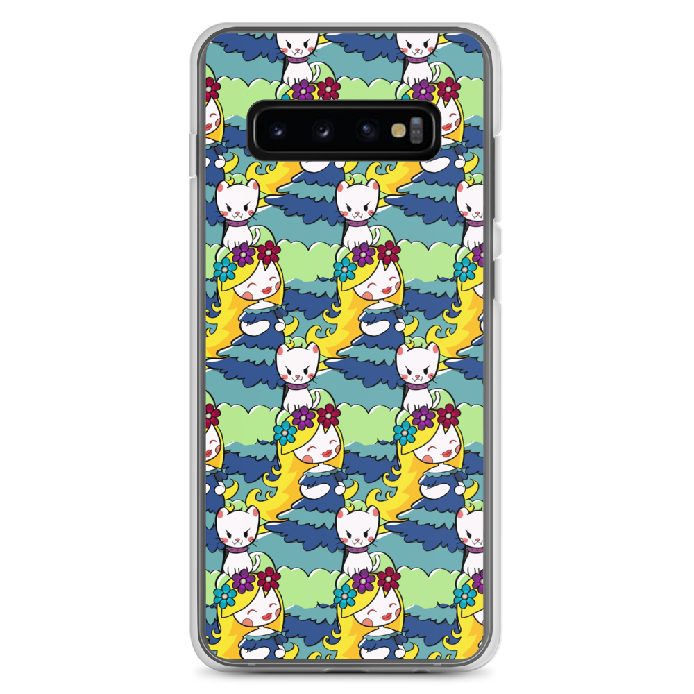 Chaska Inca Goddess "Cat Mom" Kawaii Cute Samsung Galaxy Phone Case