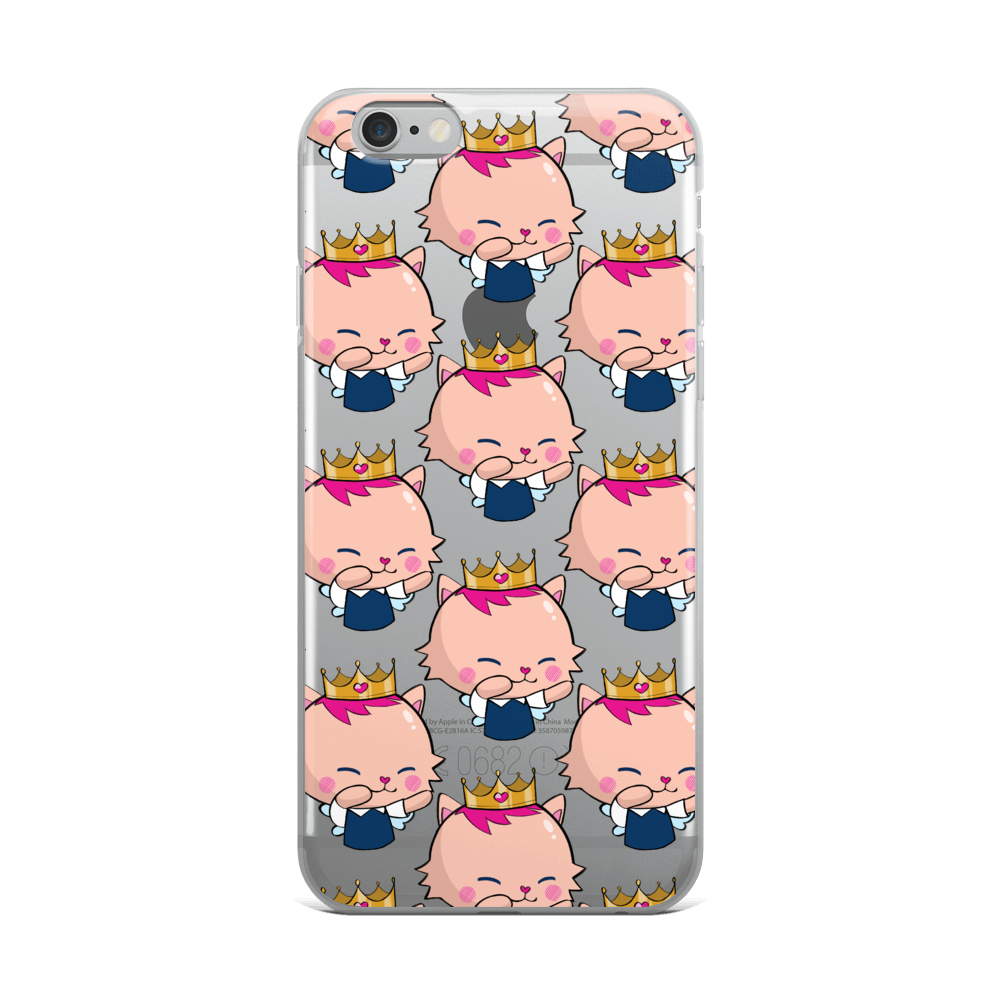 Lubella Cat Princess "Dab Queen" Kawaii Cute iPhone Case For All Models
