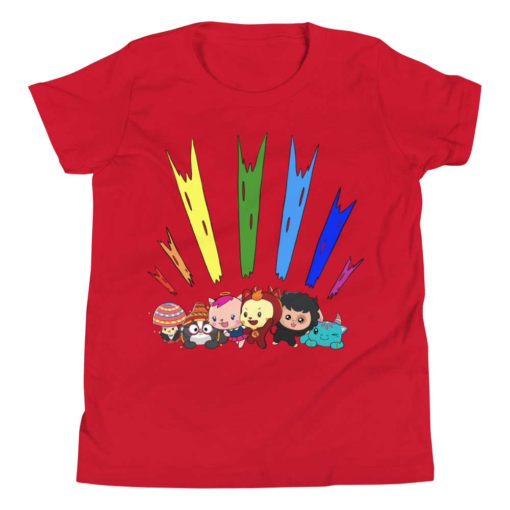 Kawibis "Rainbow" Kawaii Cute Cool Youth T-Shirt