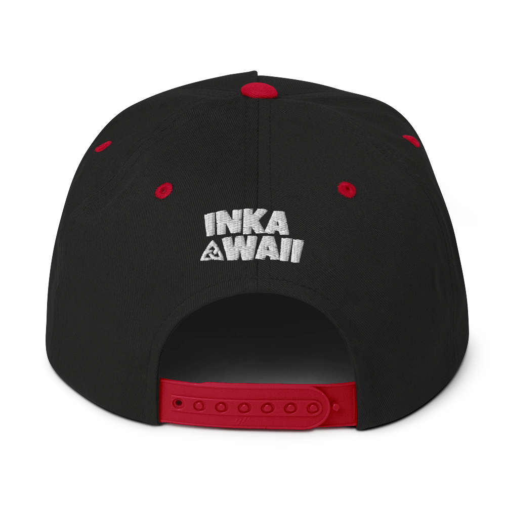 Inkawaii Exclusive Cool Logo Symbol Flat Bill Cap