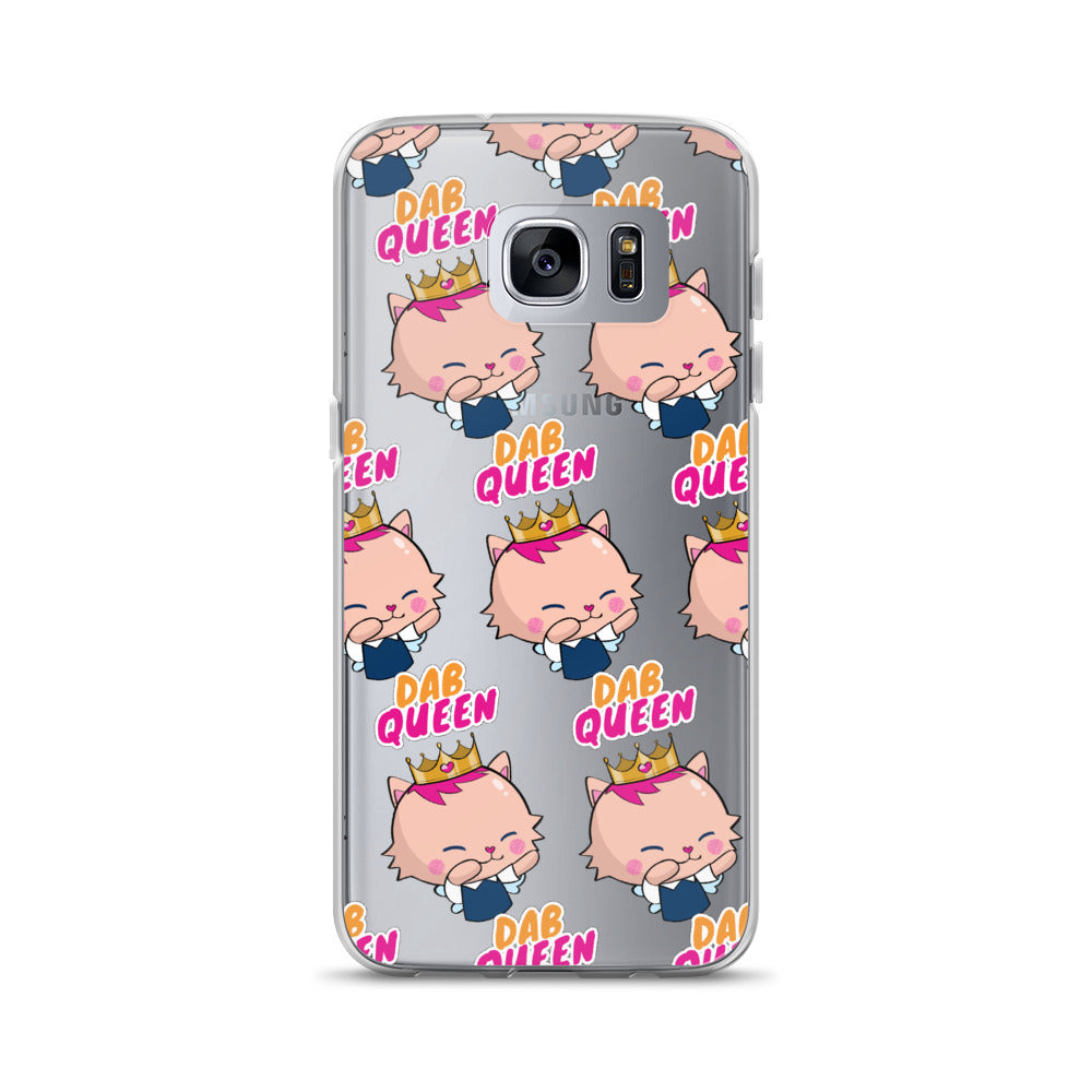 Lubella Cat "Dab Queen" Kawaii Cute Samsung Galaxy Phone Case