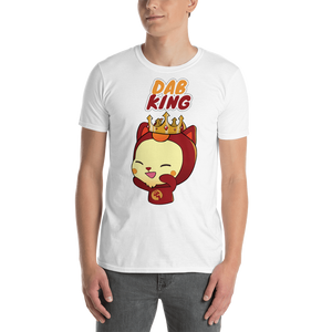 Nefasto Dog "Dab King" Kawaii Cute Cool Short-Sleeve Unisex Adult T-Shirt