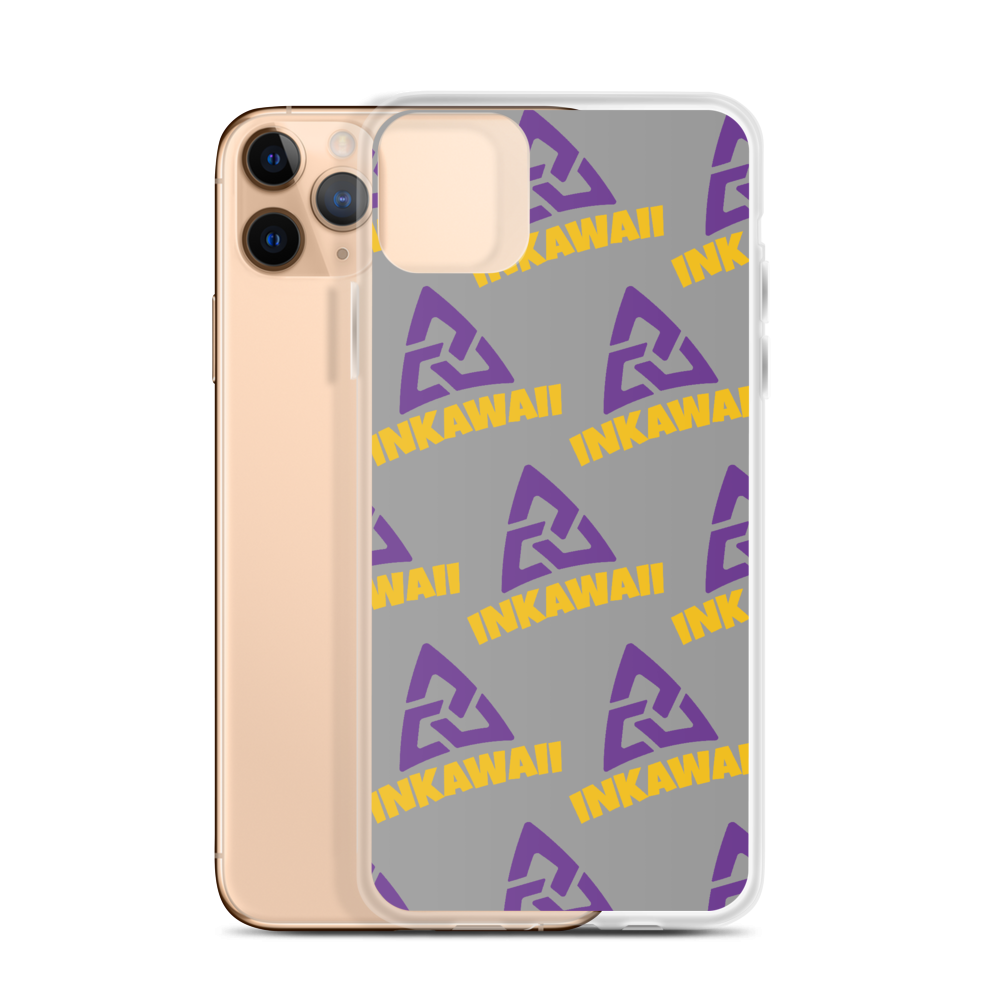 Inkawaii Exclusive Cool "Purple Gold Logo" iPhone Case For All Models