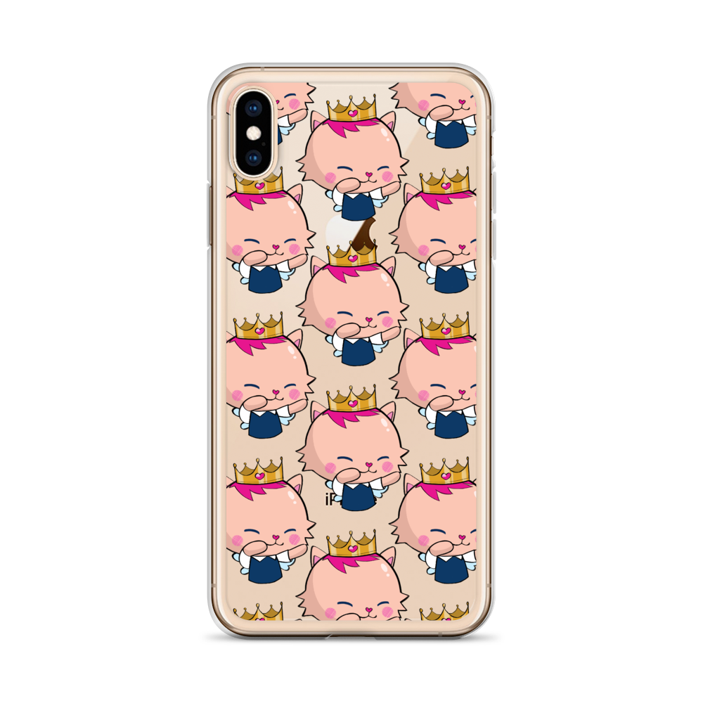 Lubella Cat Princess "Dab Queen" Kawaii Cute iPhone Case For All Models