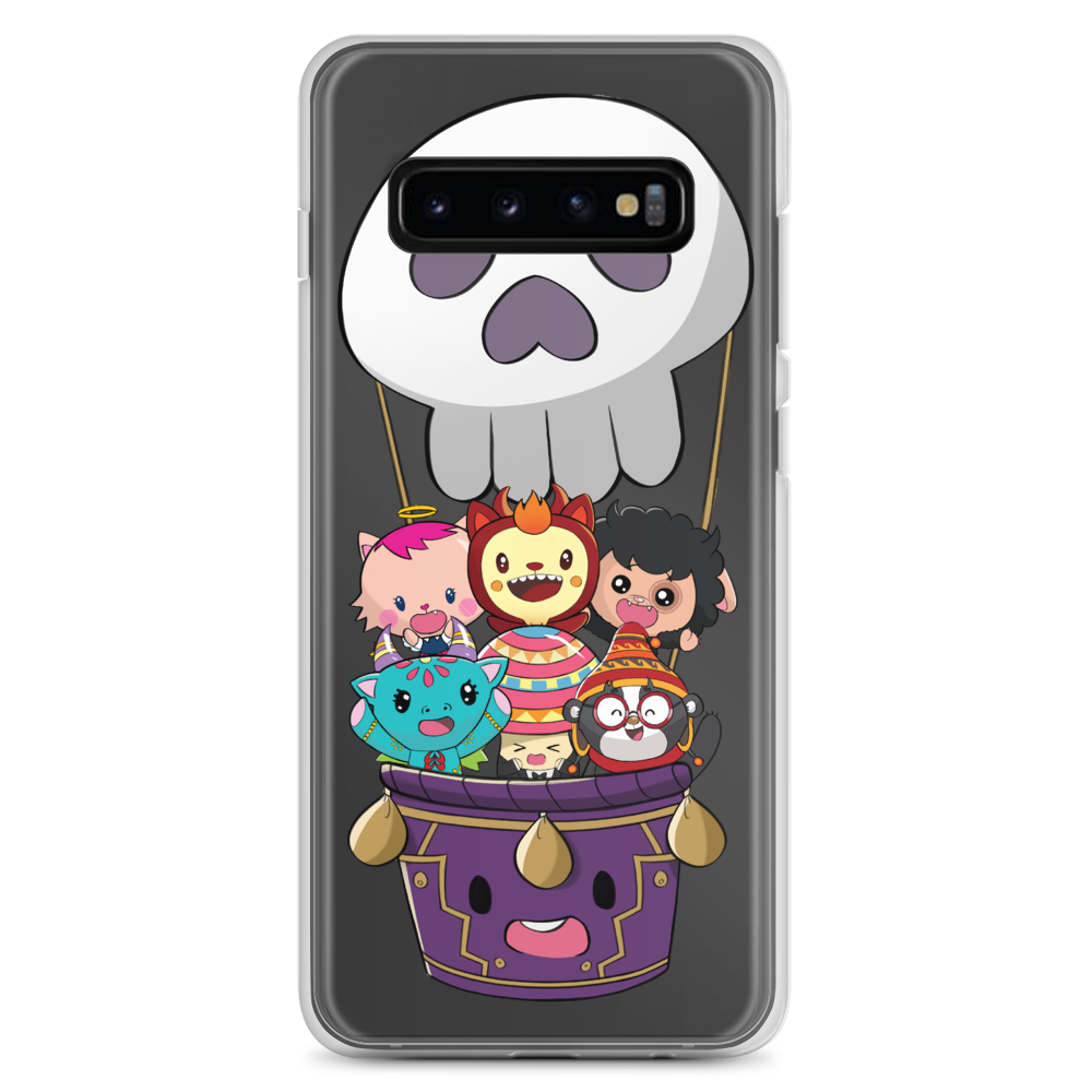 Kawibis "Riding Skulloon" Kawaii Cute Cool Samsung Galaxy Phone Case